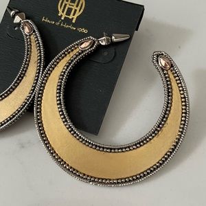House of Harlow 1960 Crescent Moon Earrings